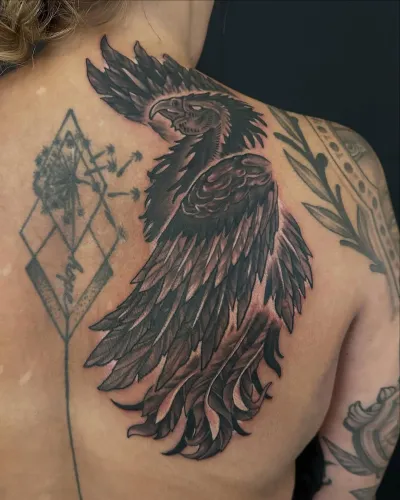 Tattoo by Adam Crane