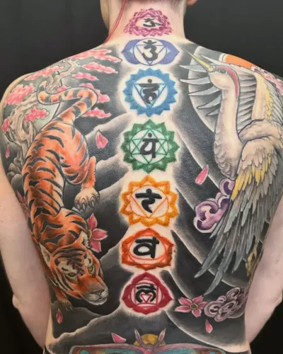 Tattoo by Adam Crane