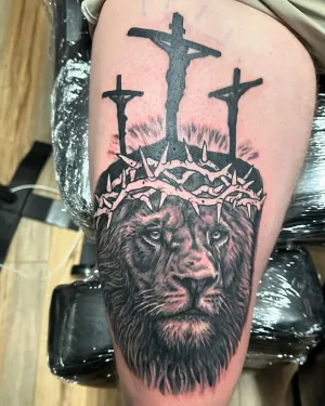 Tattoo by Adam Crane