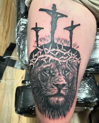 Tattoo by Adam Crane