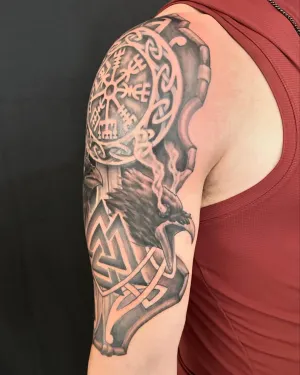 Tattoo by Adam Crane