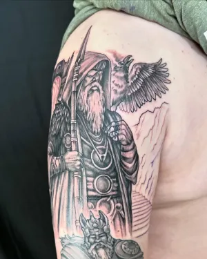 Tattoo by Adam Crane